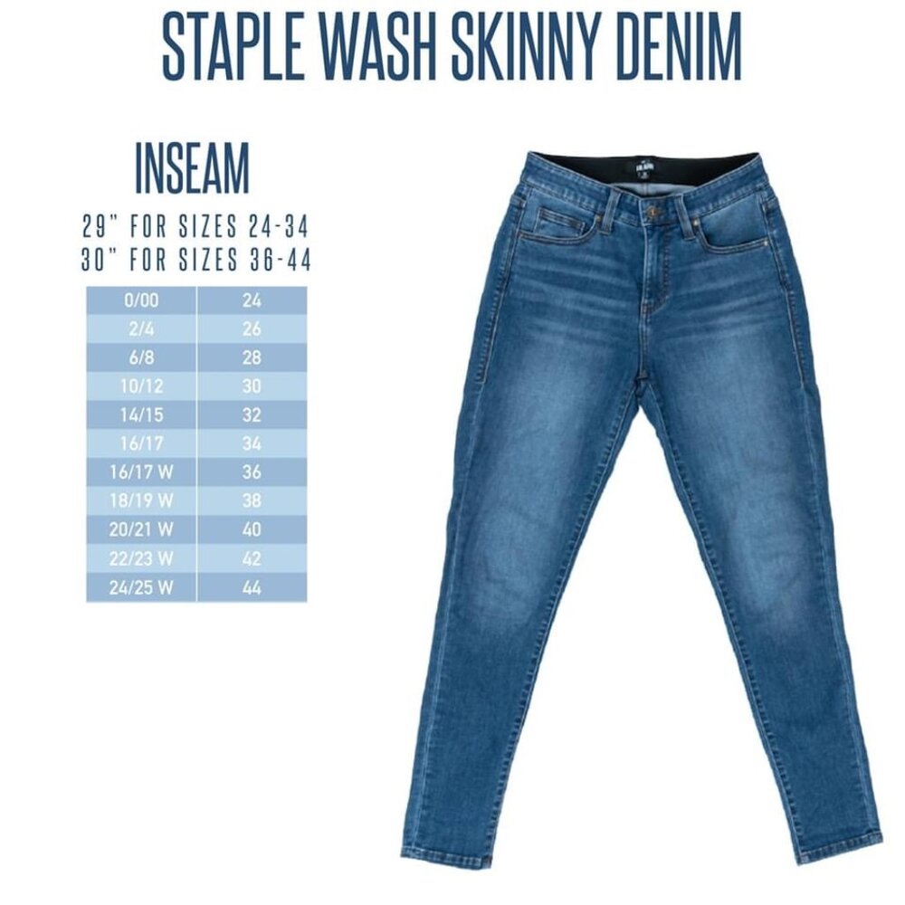 Lularoe Skinny Jeans | Staple | Size 40 / 20W | Medium Indigo More Fading